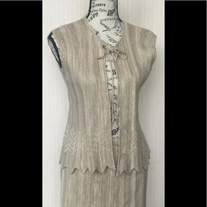 St John Vintage skirt set size 6